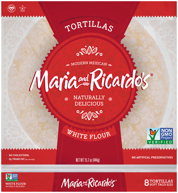 Maria & Ricardos Premium Specialty Tortillas Gluten Free Tortillas