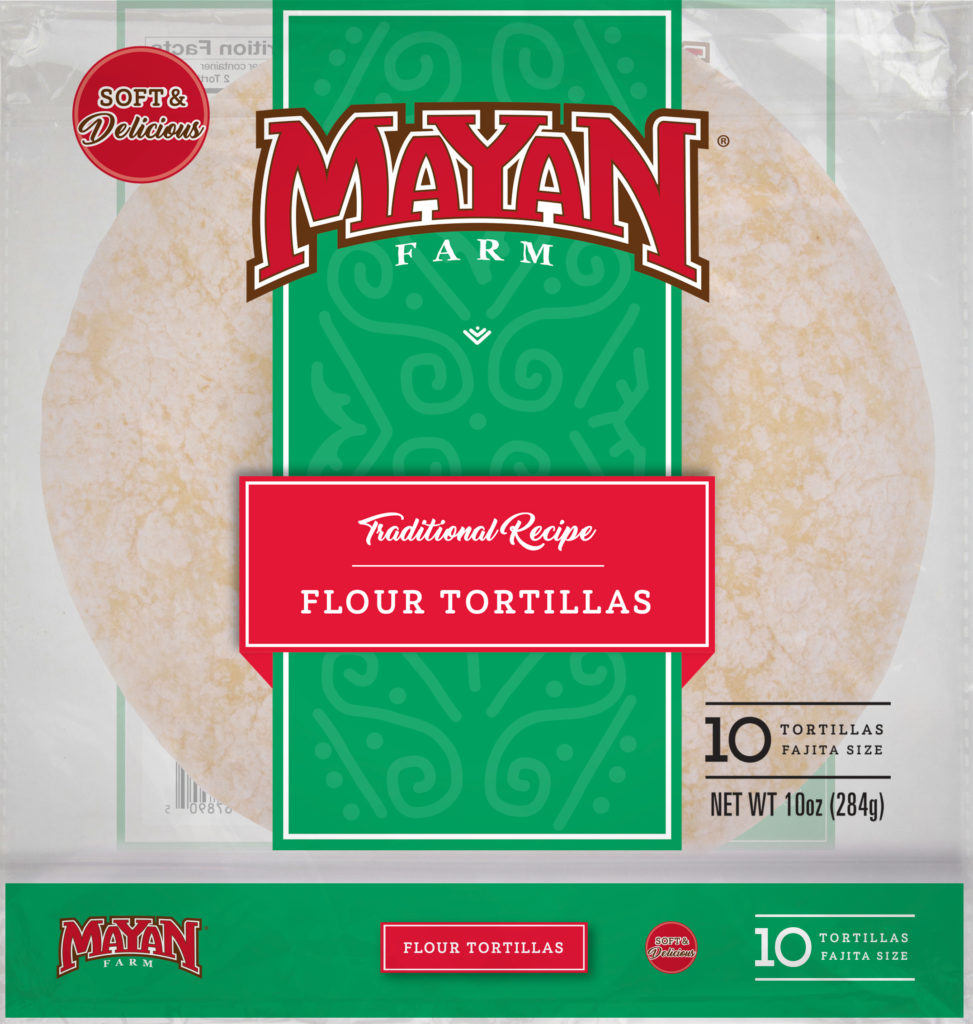 Mayan Farm White Flour Tortillas - Fajita Size