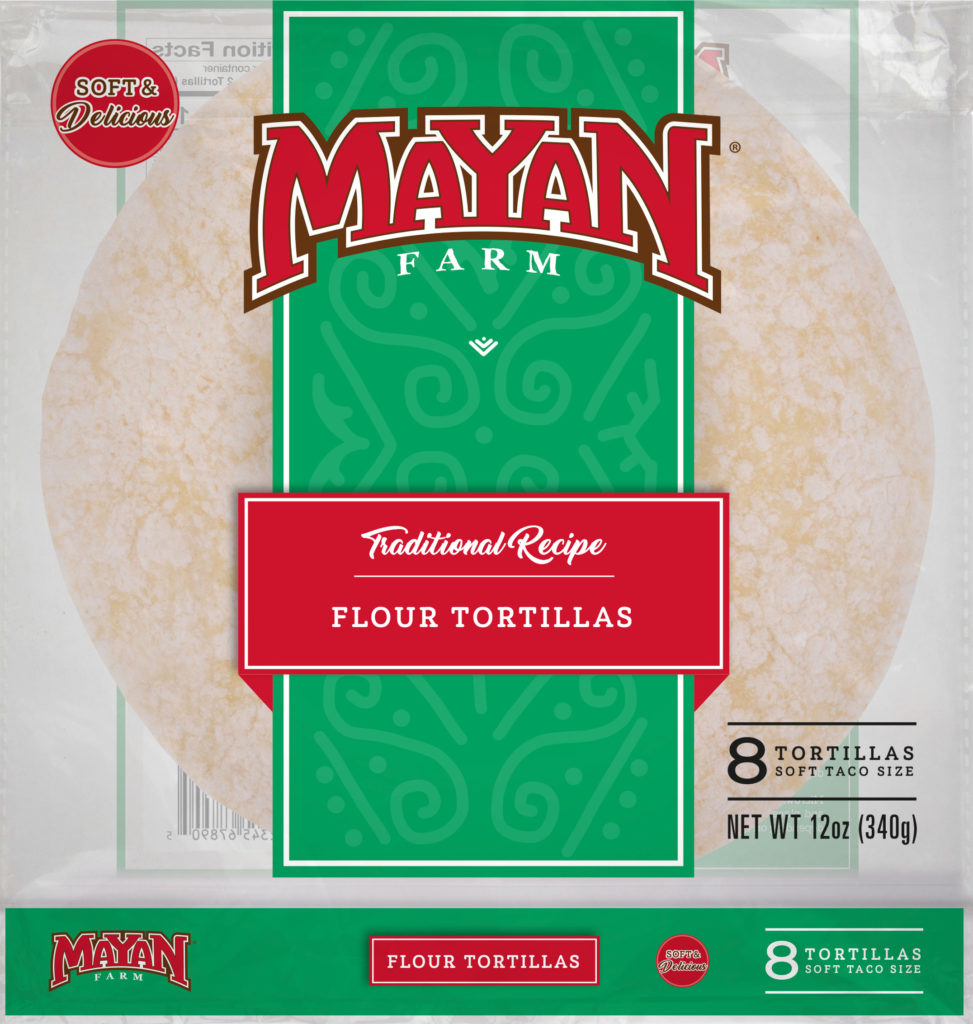 Mayan Farm White Flour Tortillas - Soft Taco Size