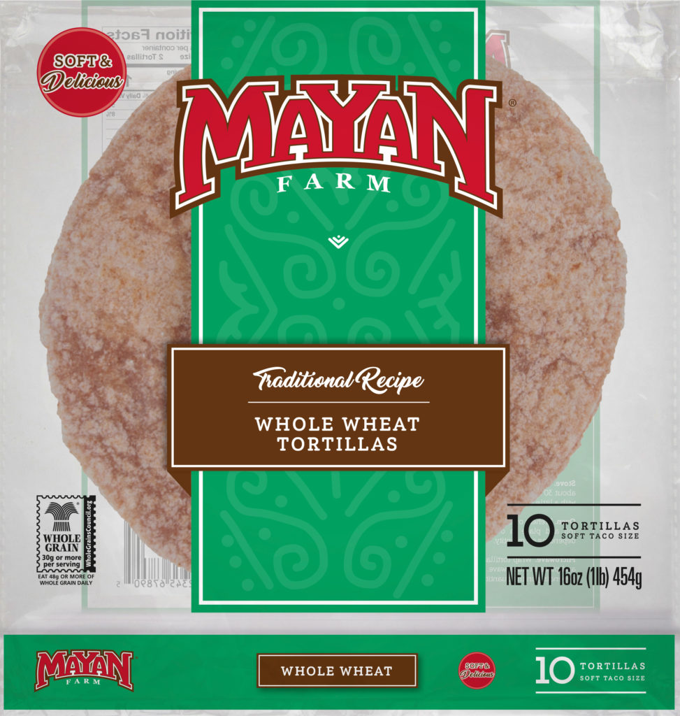 Mayan Farm Whole Wheat Tortillas