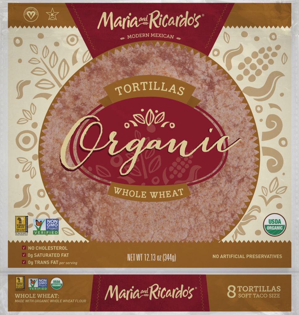 Maria and Ricardos Organic Whole Wheat Tortillas