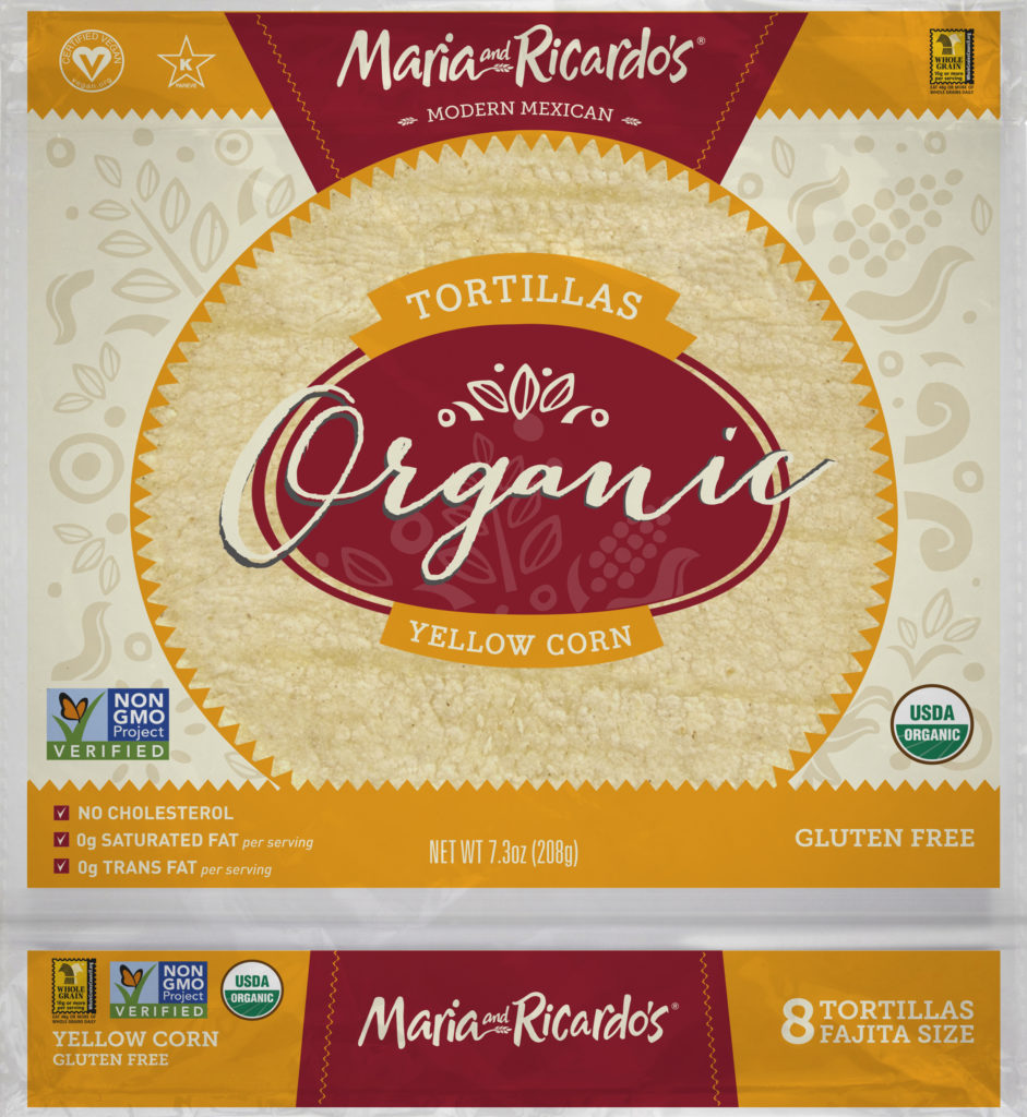 Maria and Ricardos Organic Yellow Corn Tortillas