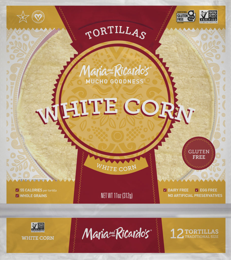 Maria and Ricardos White Corn Tortillas