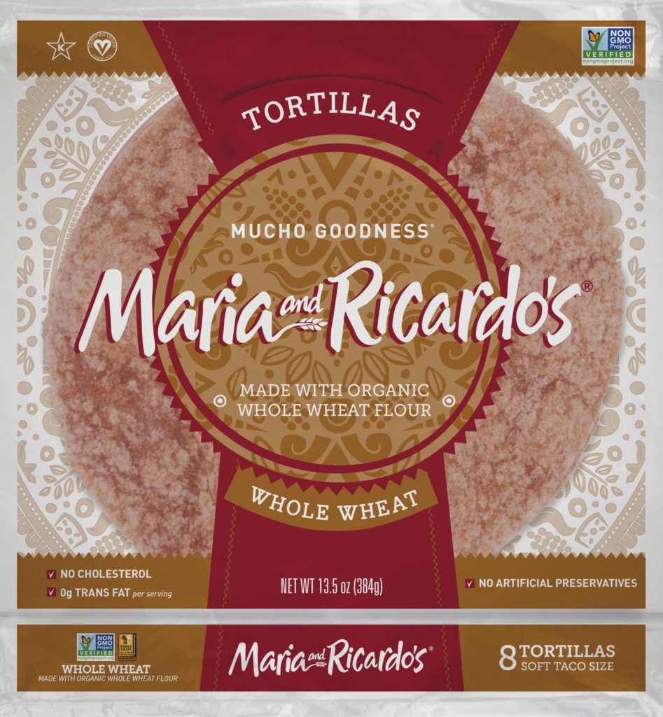 Maria and Ricardos Whole Wheat Tortillas