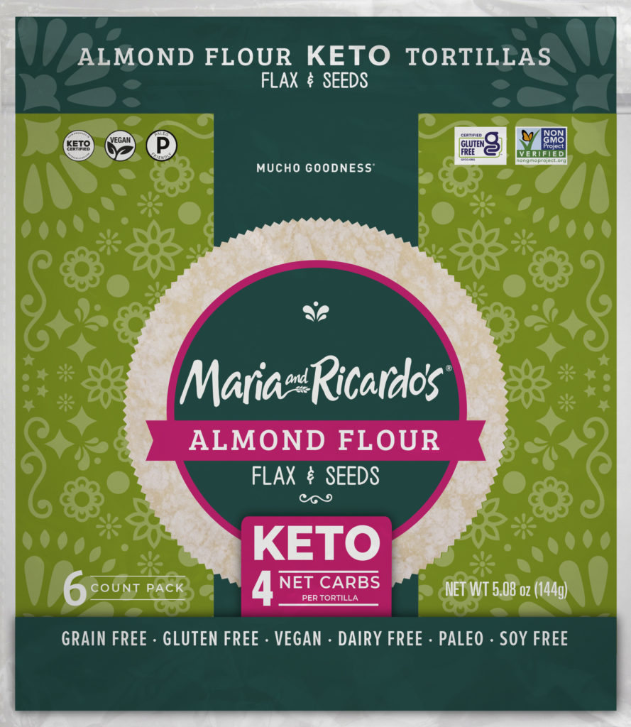 Almond Keto Tortillas with Flax Seed