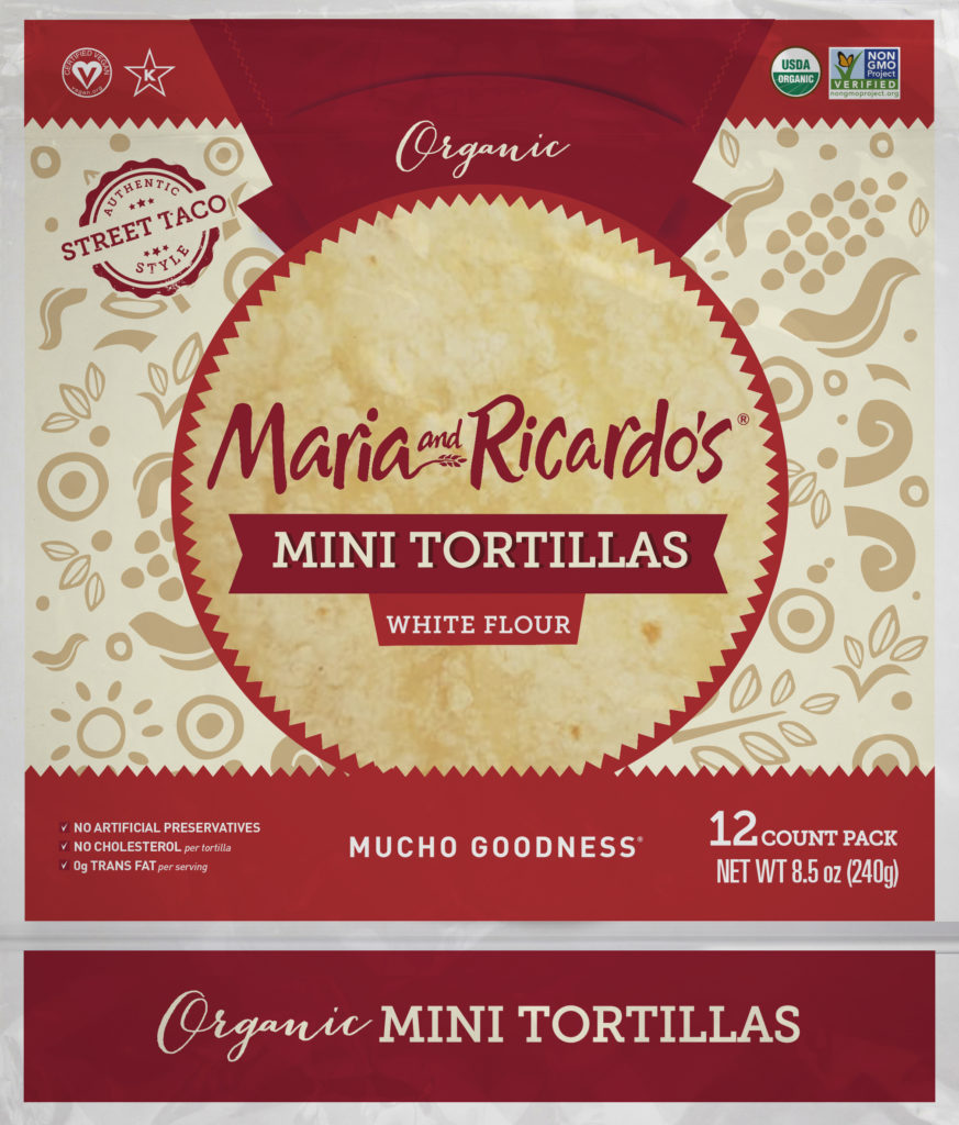 Maria and Ricardos Organic Taco Style Tortillas