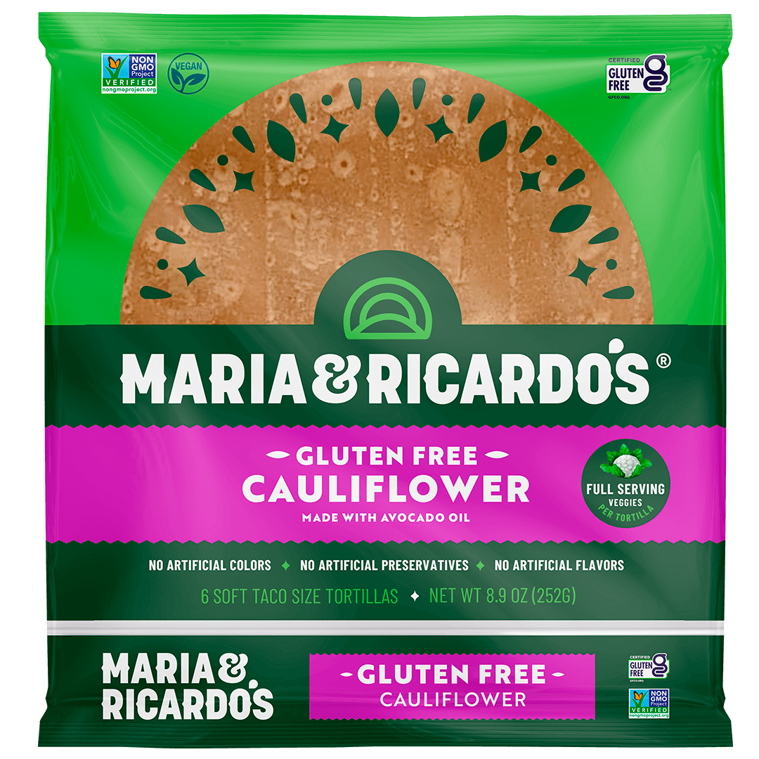 Maria & Ricardo's Gluten Free Cauliflower Tortillas