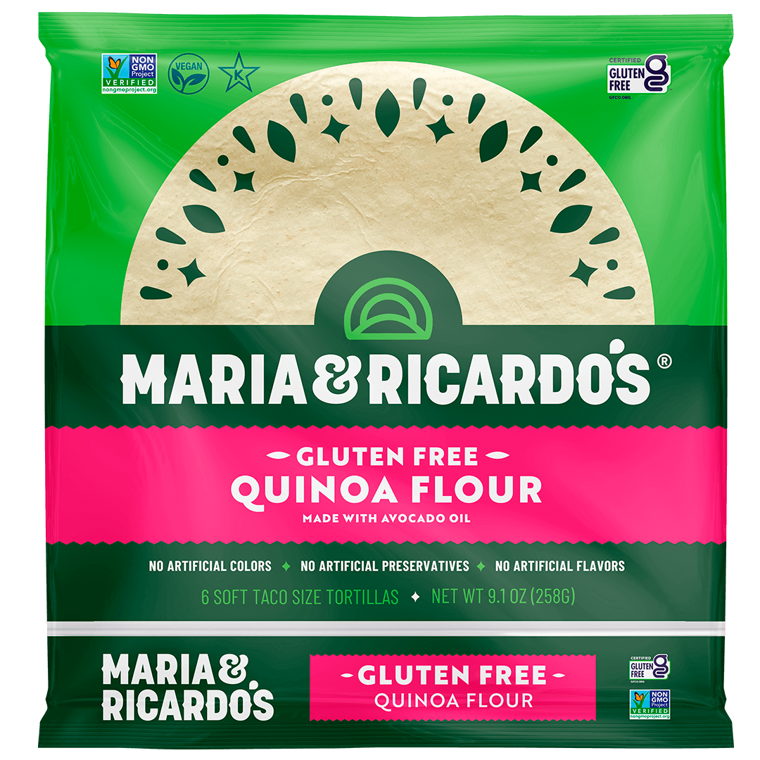 Maria & Ricardo's Gluten Free Quinoa Flour Tortillas