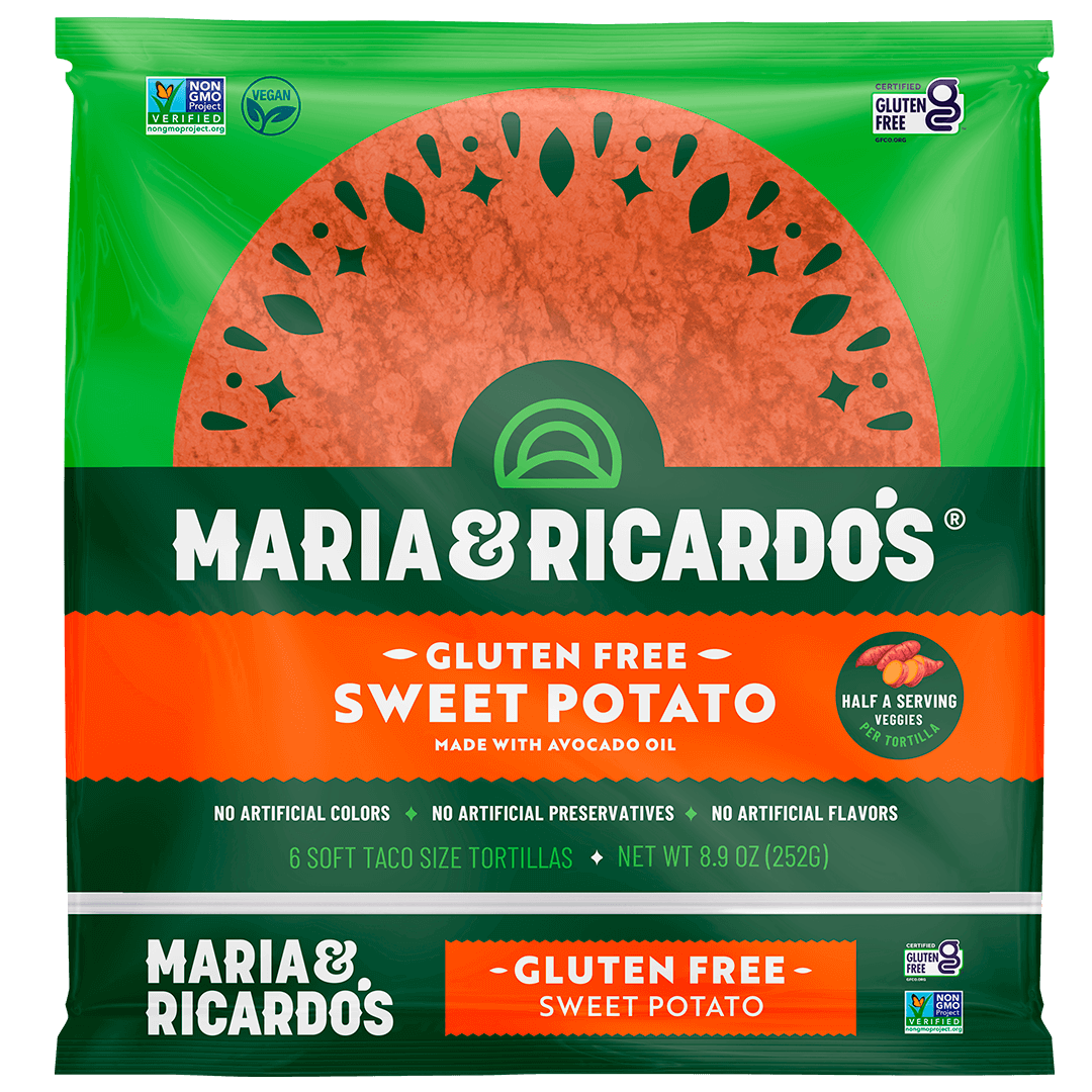 Maria & Ricardo's Gluten Free Sweet Potato Tortillas