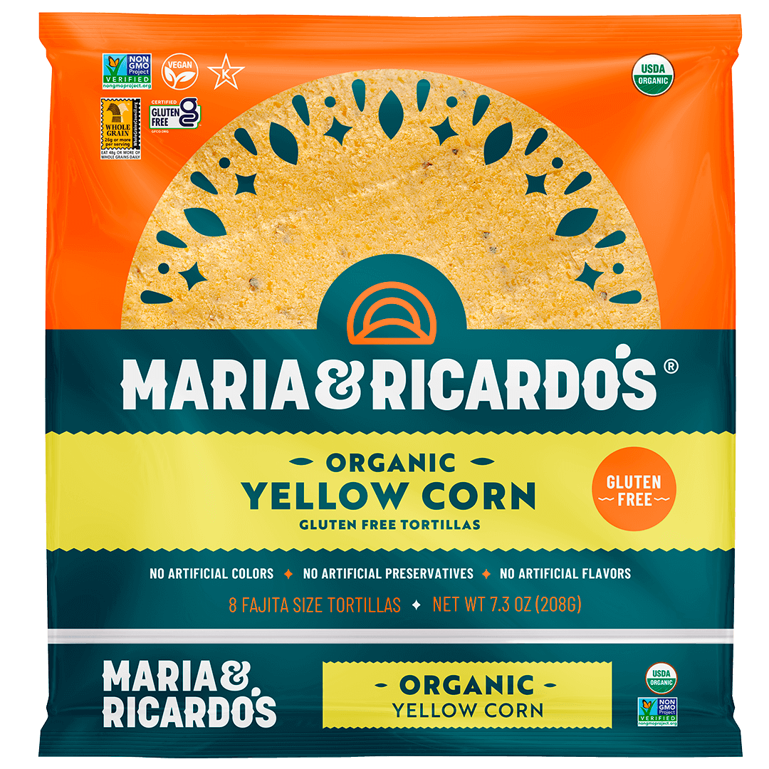 Maria & Ricardo's Organic Yellow Corn Tortillas