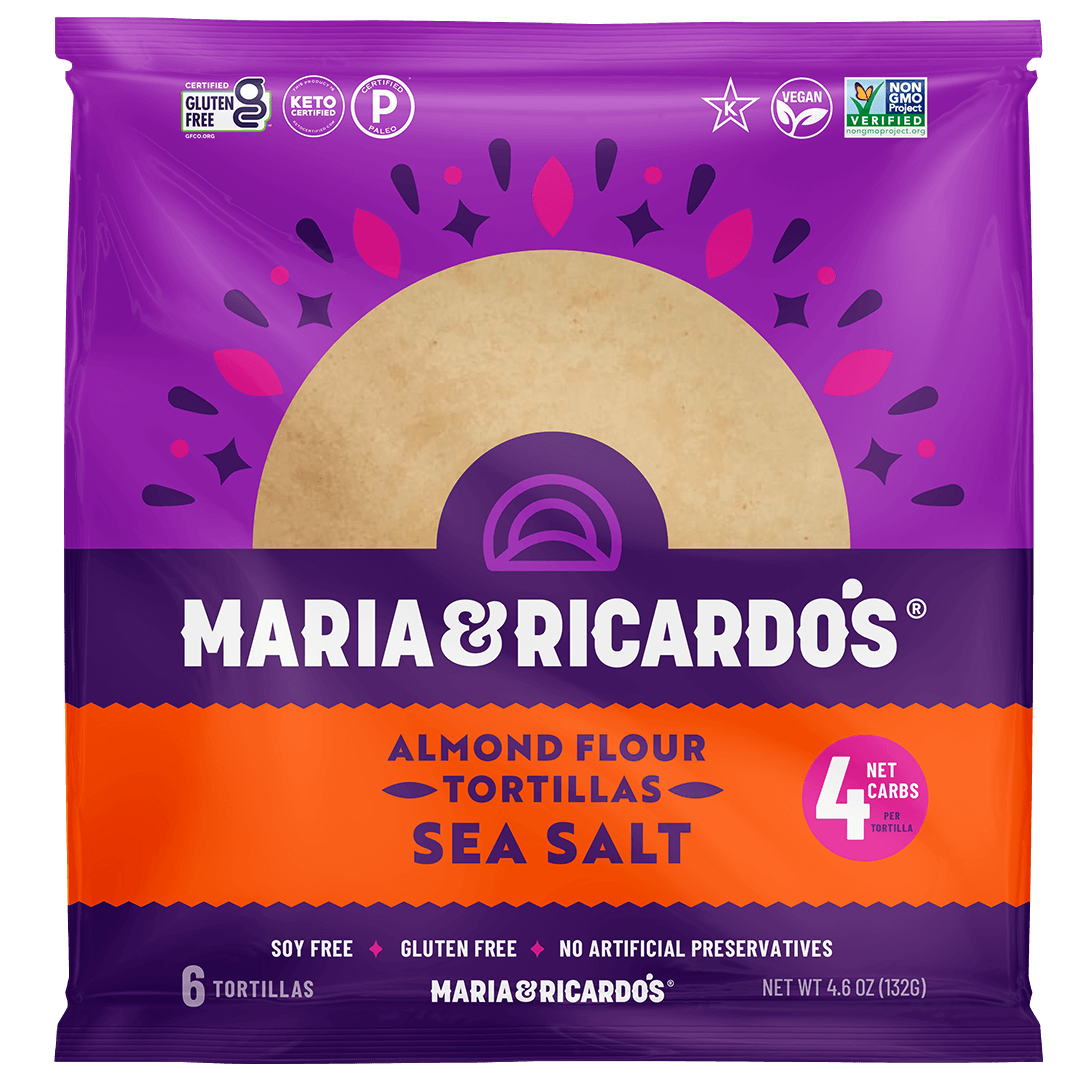 Maria & Ricardo's Almond Flour Sea Salt Tortillas
