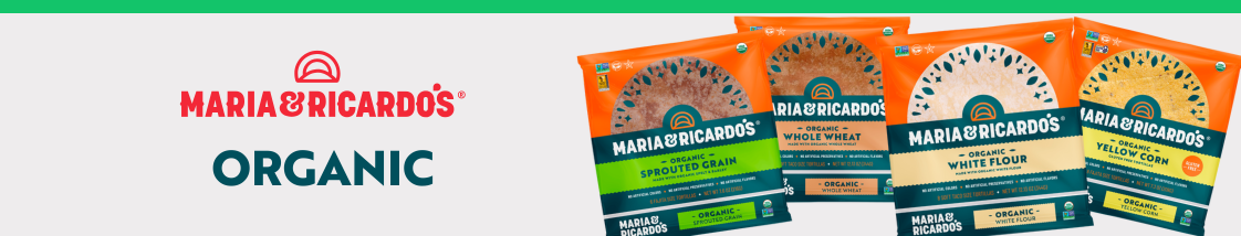 Maria & Ricardo's Tortillas Organic | Banner